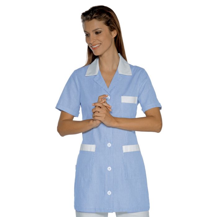 Casacca donna Marbella mezza manica rigatino