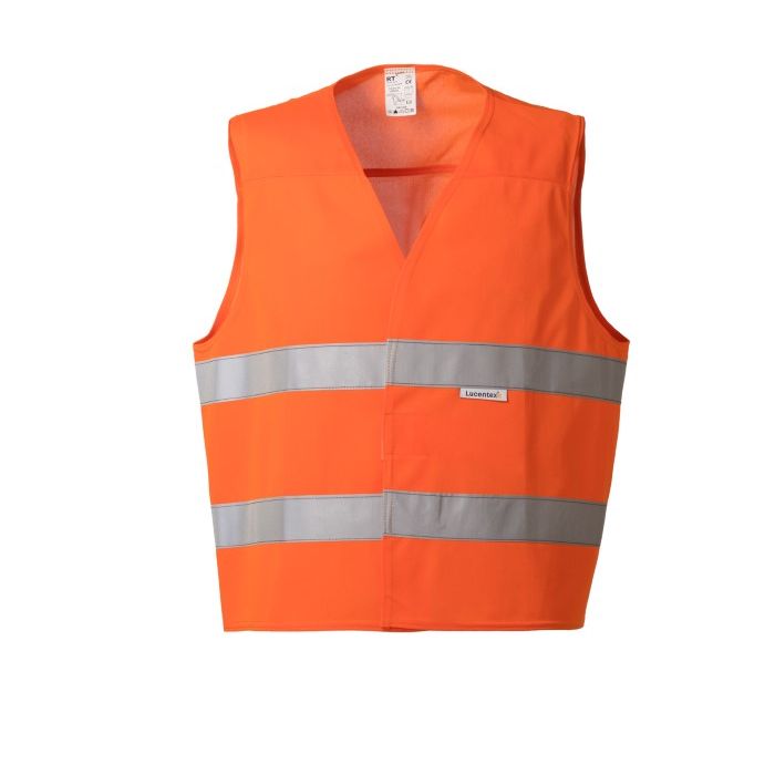 Gilet alta visibilità poliestere/cotone