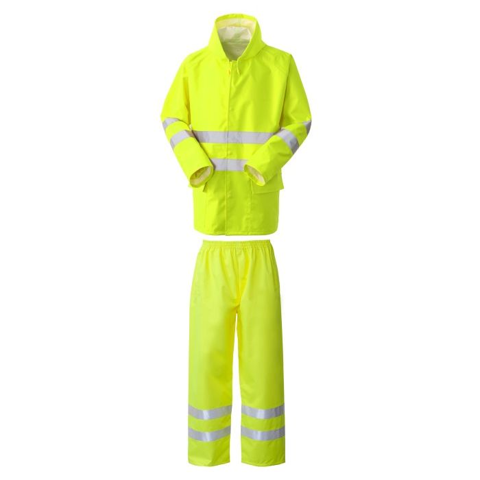 Completo Crew anti-pioggia alta visibilità