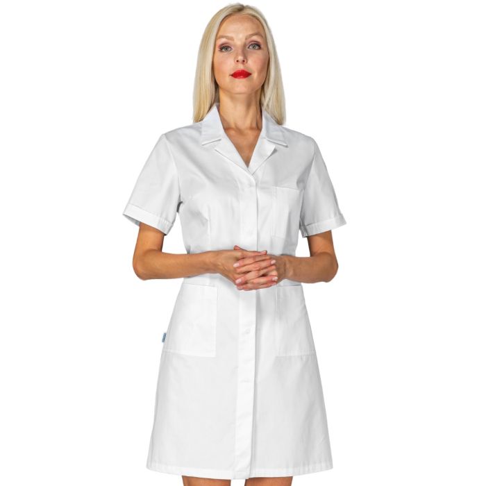 Camice donna Singapore mezza manica poliestere cotone