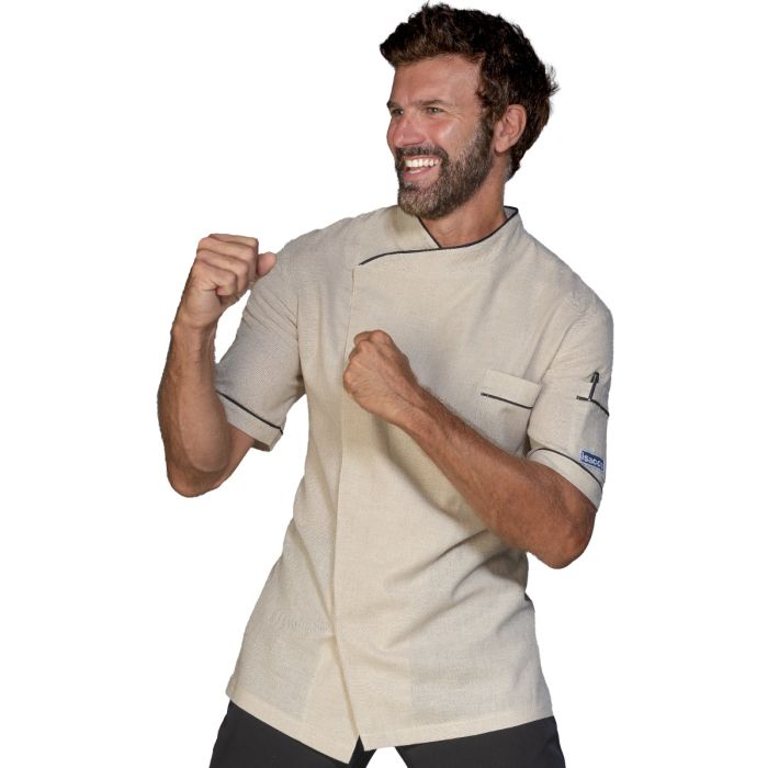 Giacca cuoco Dubai in lino