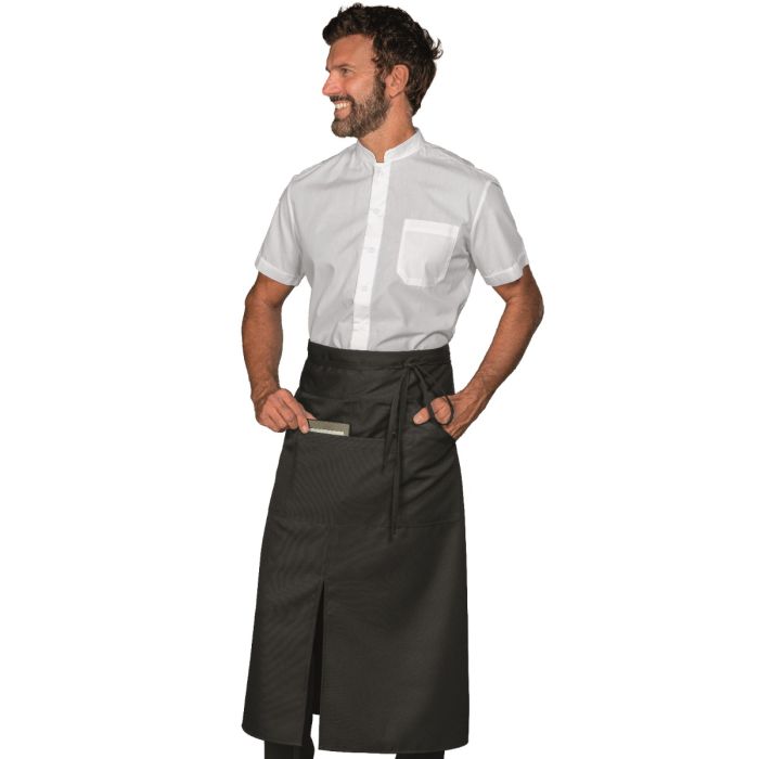 Grembiule Versailles con spacco e porta tablet