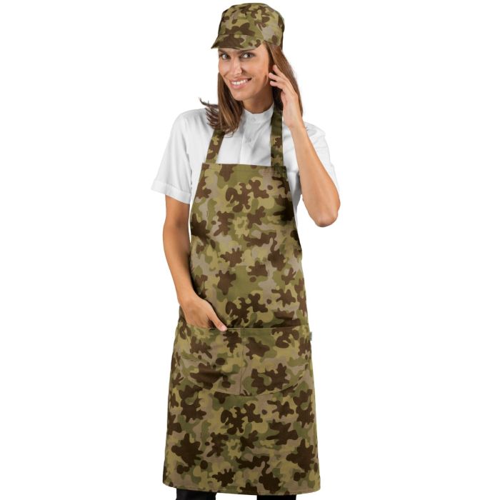 Grembiule pettorina fantasia