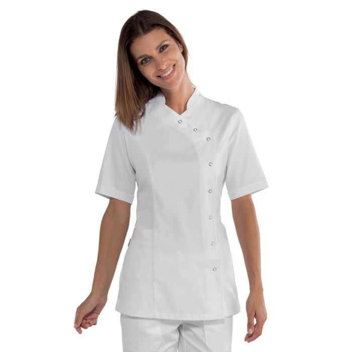 Casacca Nizza bottoni a pressione mezza manica