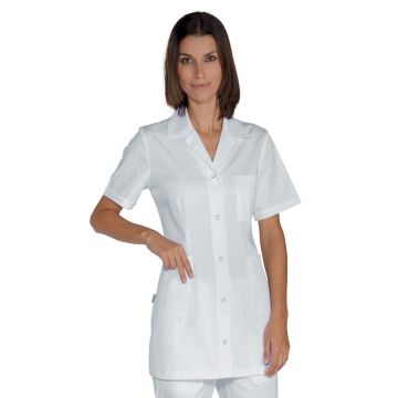 Casacca donna Marbella con bottoni a pressione mezza manica