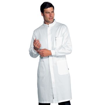 Camice medico uomo Davemport polsi in maglia