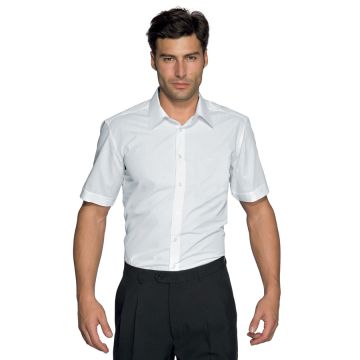 Camicia Cartagena mezza manica slim stretch