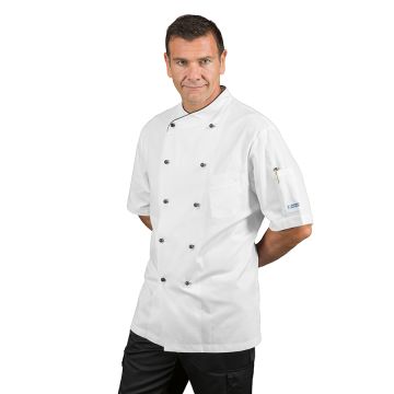 Giacca cuoco Pechino mezza manica