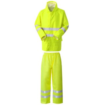 Completo Crew anti-pioggia alta visibilità