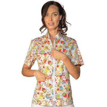 Casacca unisex Samarcanda Smile antimacchia mezza manica