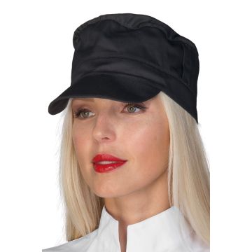 Cappello Charly nero con rete