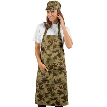 Grembiule pettorina fantasia