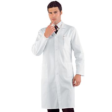 Camice medico uomo cotone satin no stiro