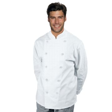Giacca cuoco bottoni fissi