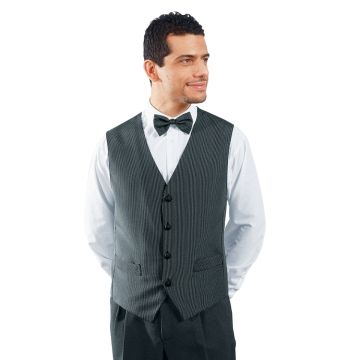 Gilet unisex bottoni gemello no stiro