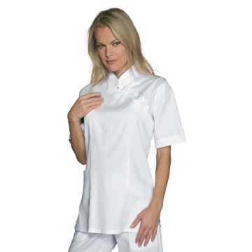 Casacca donna Taipei mezza manica tessuto antimacchia