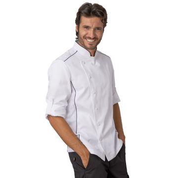 Giacca cuoco uomo Alex bianco S