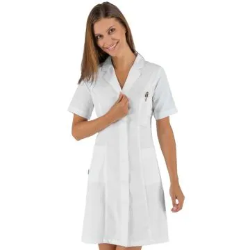 Camice donna Valencia Slim cotone satin mezza manica